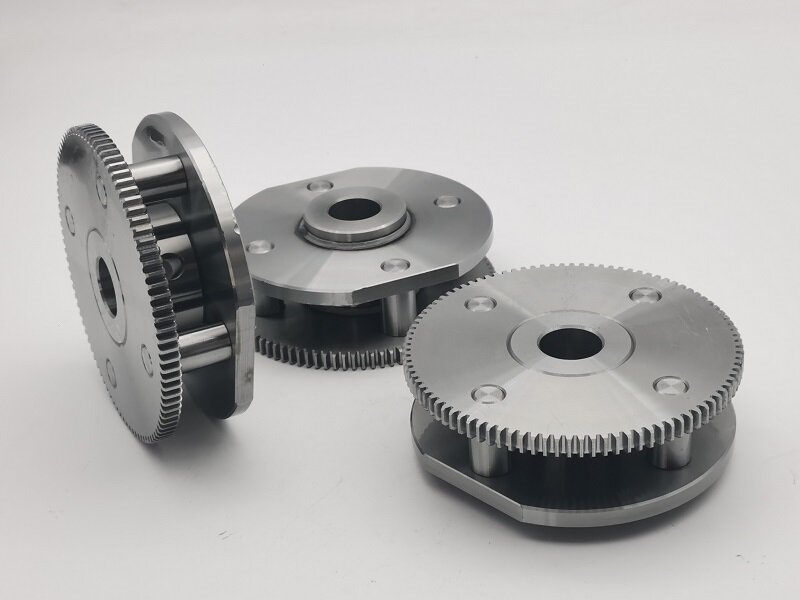 Usinagem CNC conjunto de manivela genebra de quatro pinos